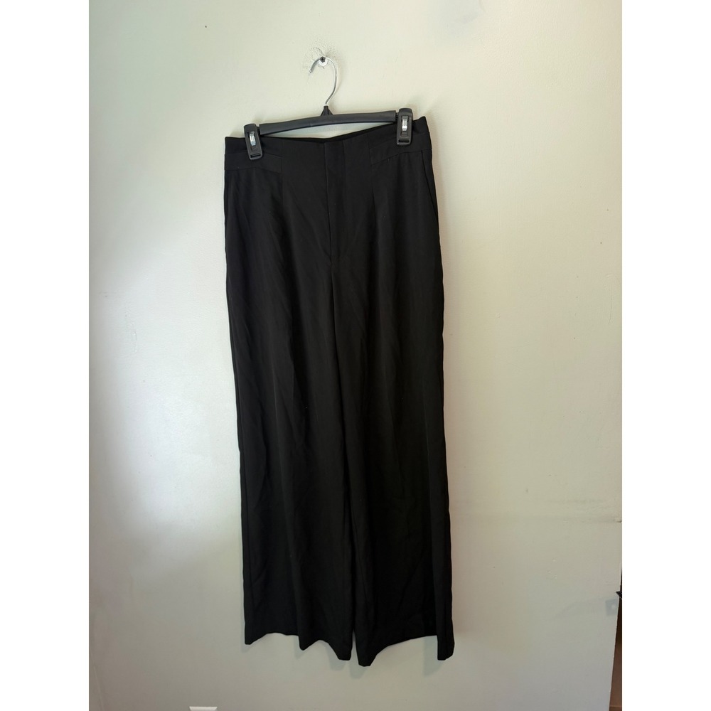 Gibson Latimer Womens Black Wide Leg High Waisted Dress Pants Trousers 2294